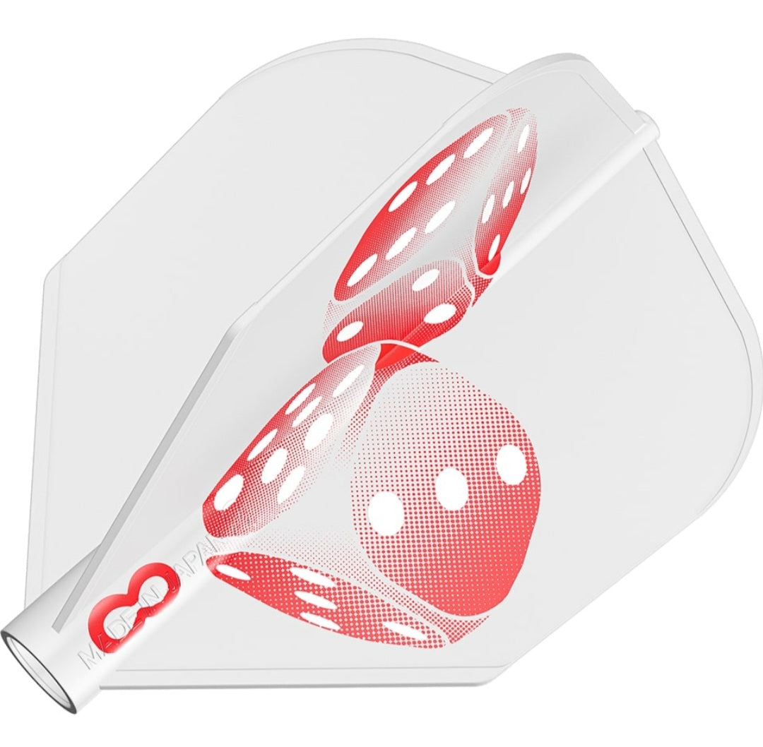 8 Flight Danny Baggish Dart Flights - No 6 Shape