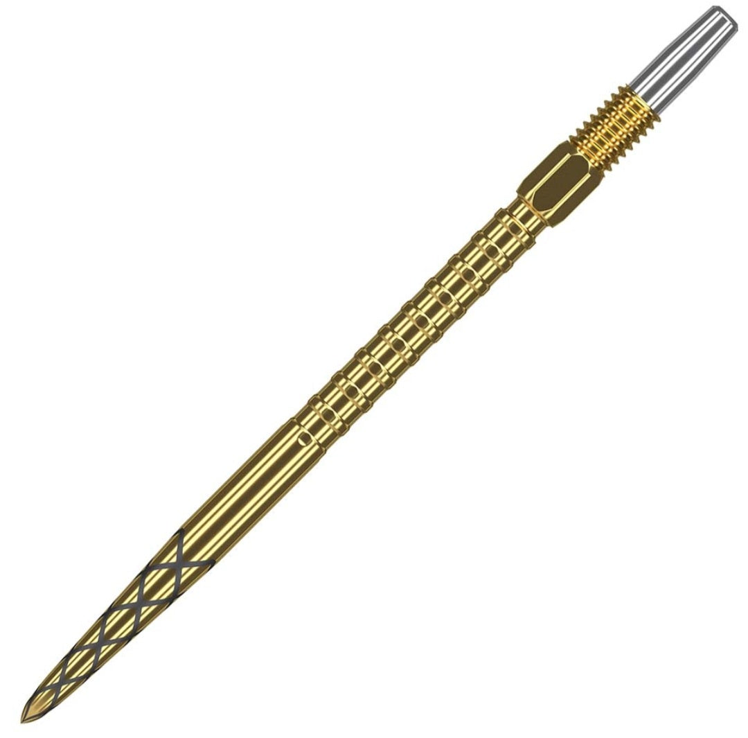 Target Swiss Diamond Pro Surge Grip Steel Points - Gold Long 35mm