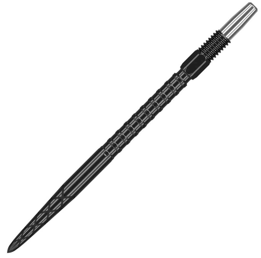 Target Swiss Diamond Pro Surge Grip Steel Points - Black Long 35mm