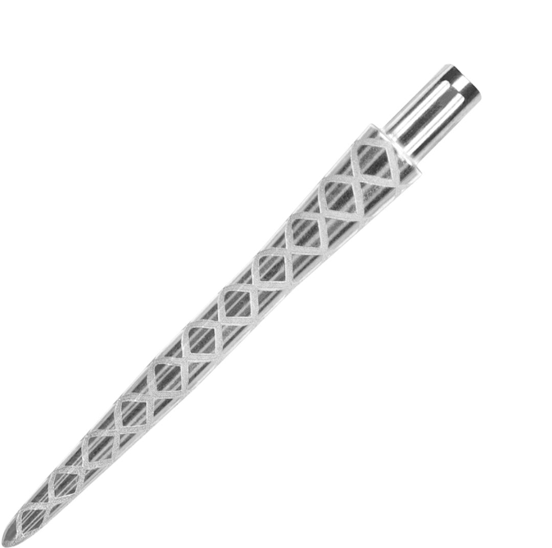 Target Firestorm Steel Points - Silver Diamond Short 26mm