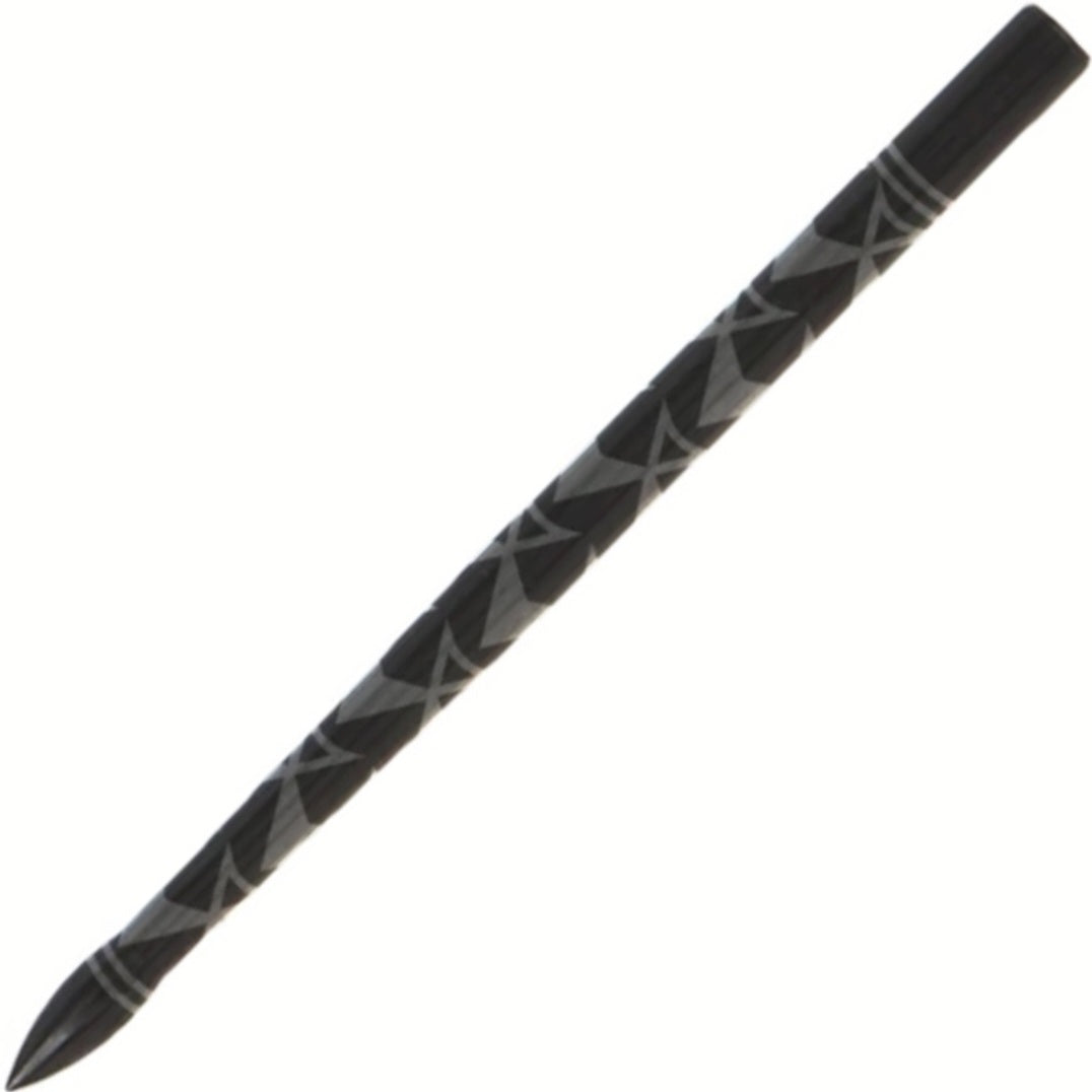 Shot Arrowhead Steel Replacement Points - Black 38mm