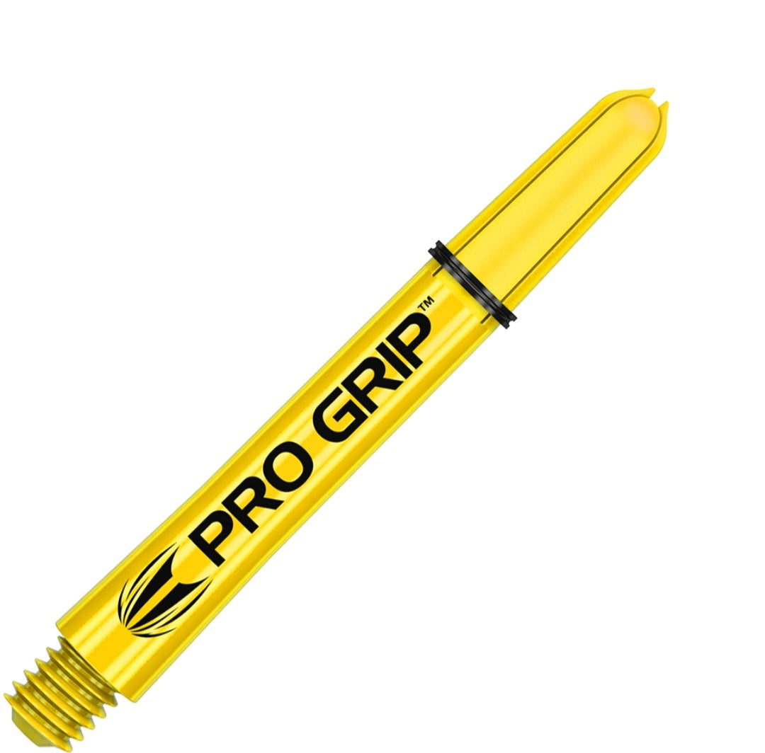 Target Pro Grip Nylon Dart Shafts - Yellow