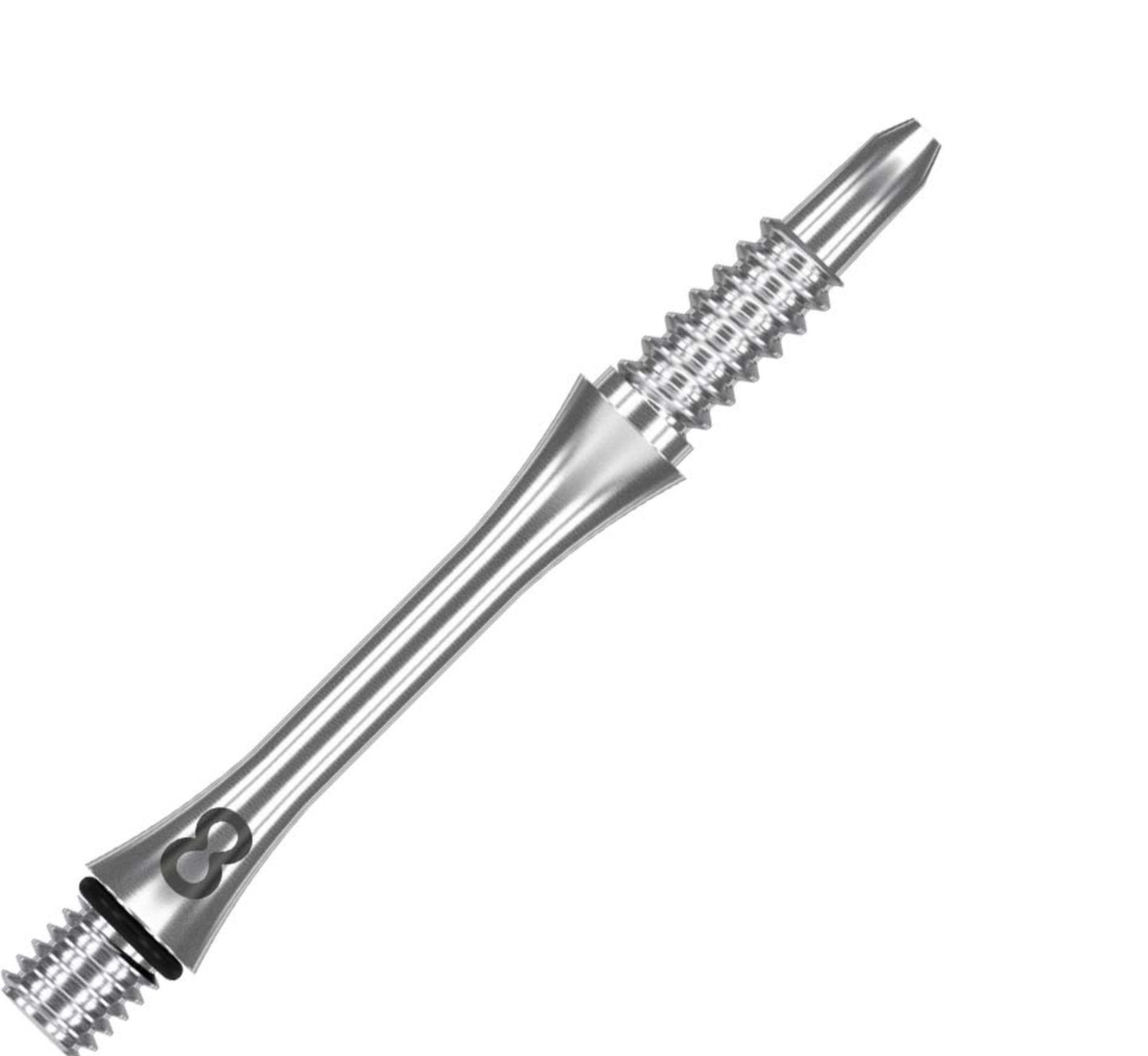 8 Flight Slim Locked Titanium Dart Shafts