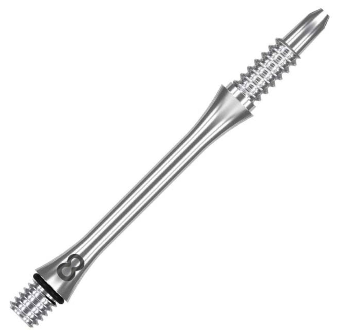8 Flight Slim Locked Titanium Dart Shafts