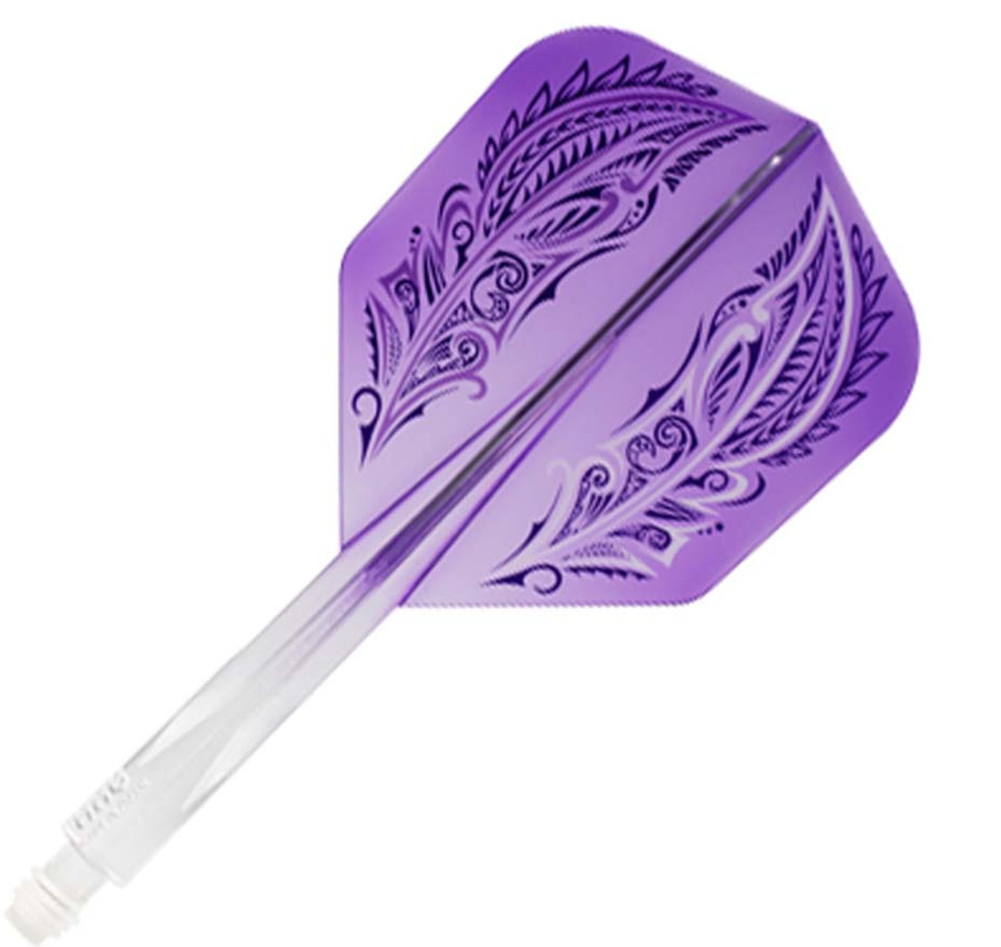Condor Axe Feather Flight System - Shape Purple/Black