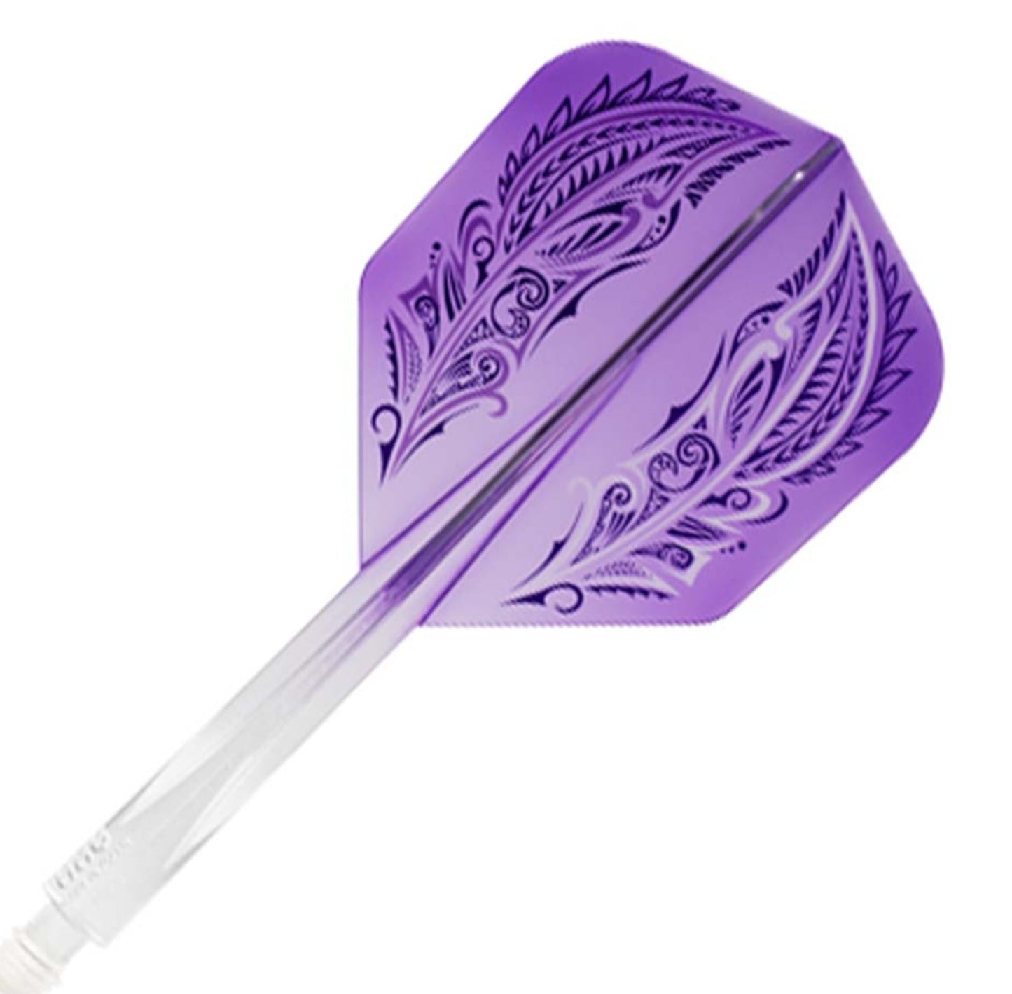 Condor Axe Feather Flight System - Shape Purple/Black