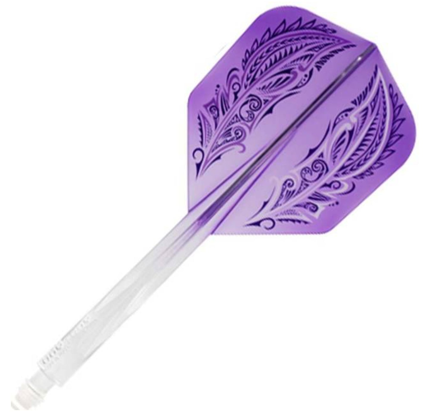 Condor Axe Feather Flight System - Shape Purple/Black