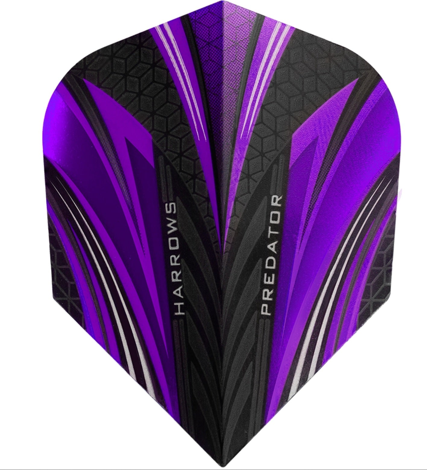 HARROWS PREDATOR DART FLIGHTS - SHAPE PURPLE