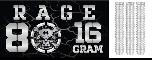Rage 16gram 80% Tungsten soft tip dart