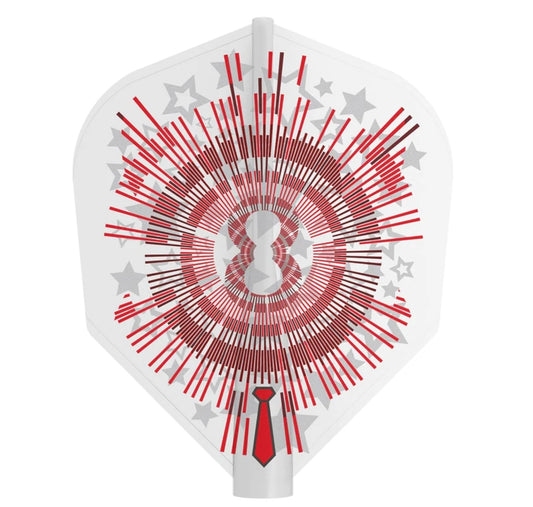 8 Flight Johnny Lackey Dart Flights - No 6 Shape