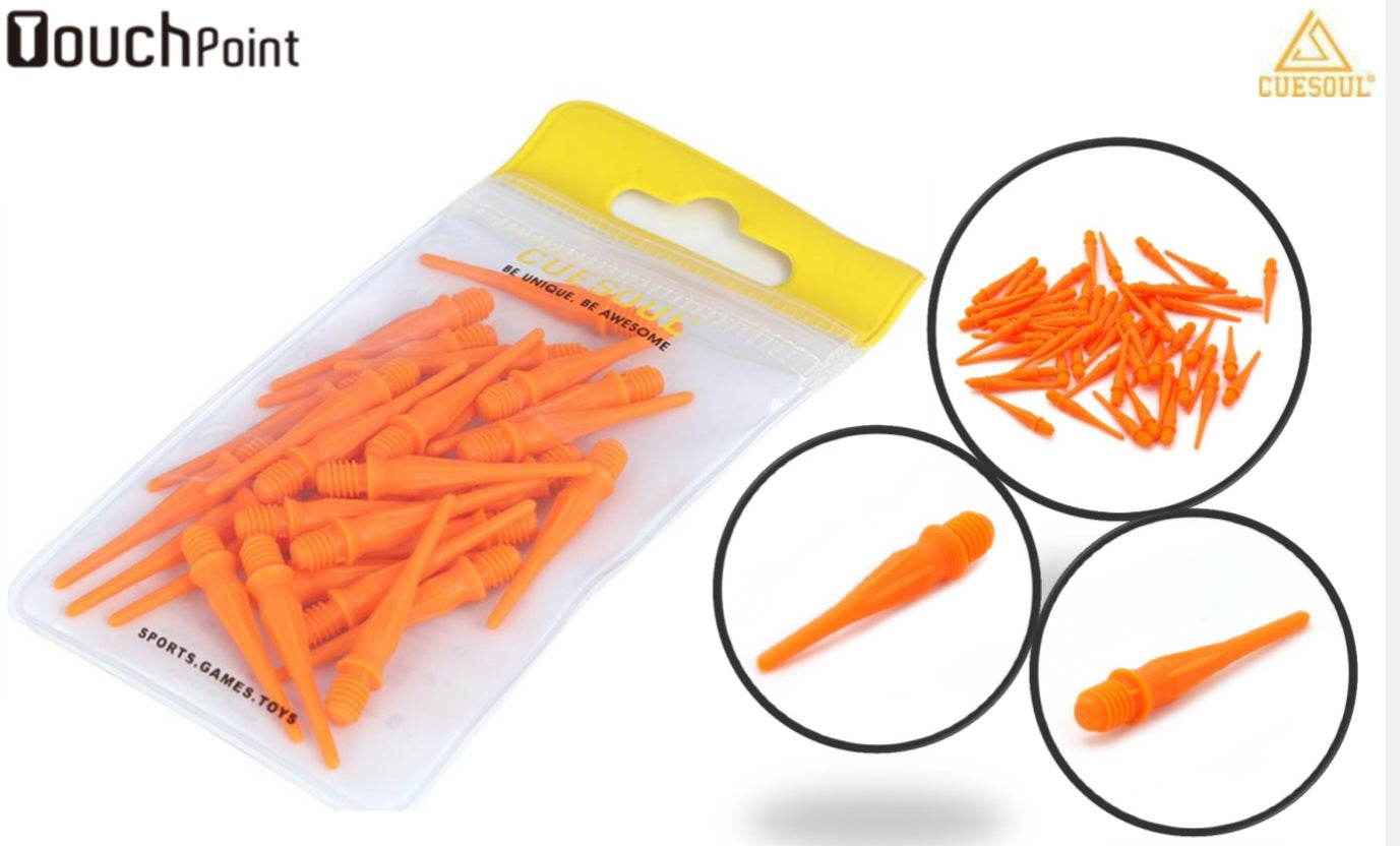 TOUCH-Point Soft Tips Dart Point 2BA Standard Screw Thread