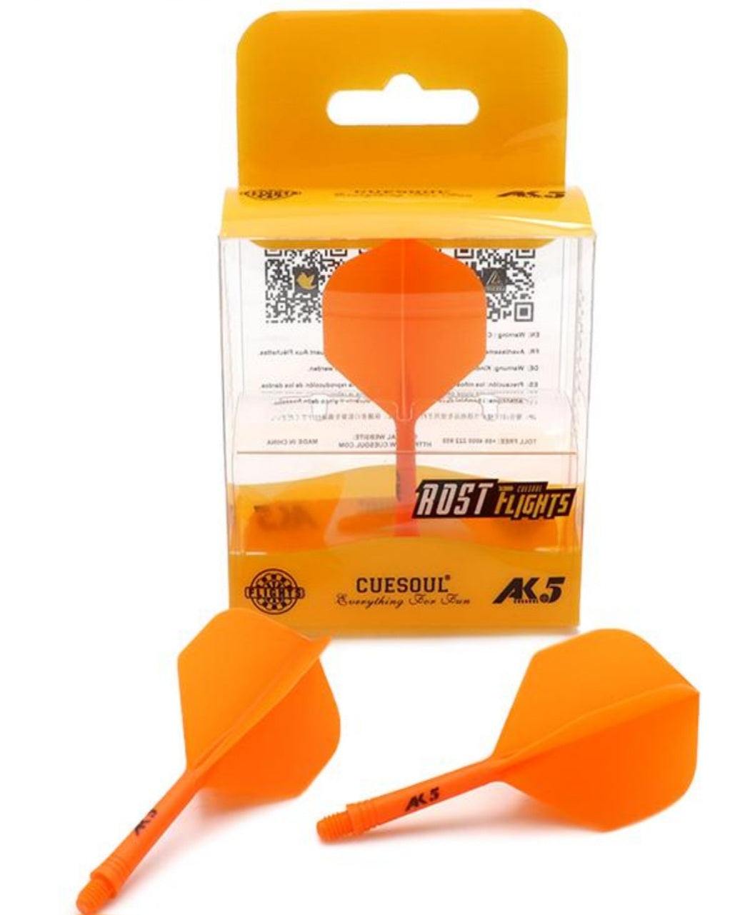 AK5 Standard Integrated Dart Flight - Solid