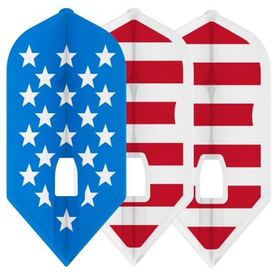 L-STYLE PRO AMERICAN FLAG V2 DART FLIGHTS - L6 / SLIM