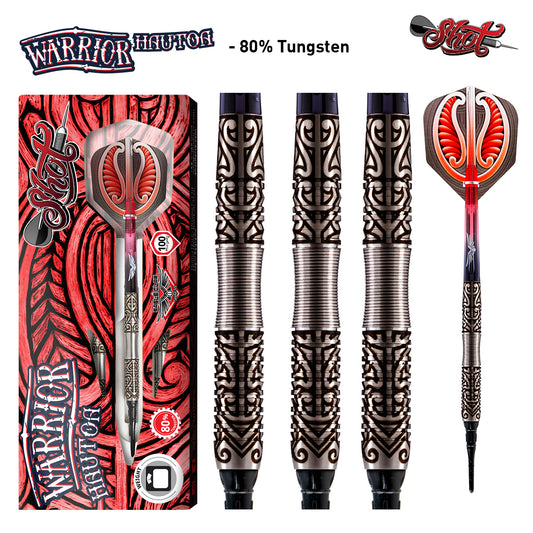 Warrior Hautoa Soft Tip Dart Set-80% Tungsten