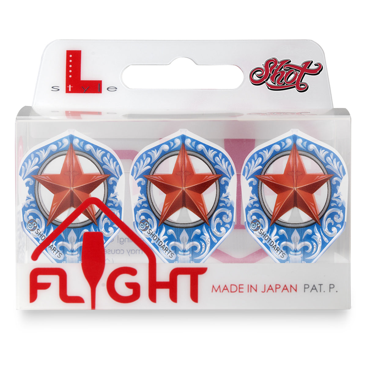 Shot L-Style EZ L3 Shape Trailblazer Dart Flight