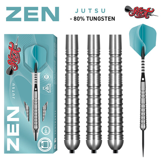 Zen Jutsu Steel Tip Dart Set-80%-Tungsten-23g