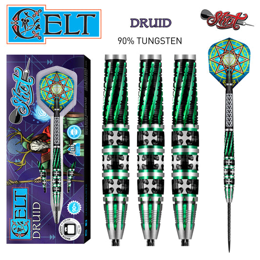 Celt Druid Steel Tip Dart Set-90% Tungsten-23g