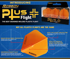 ROBSON PLUS V DART FLIGHTS - PEAR