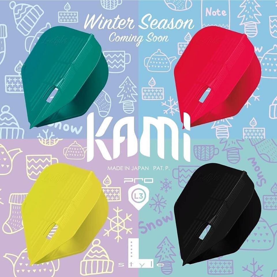 L-STYLE PRO KAMI DART FLIGHTS - L3 SMALL STANDARD