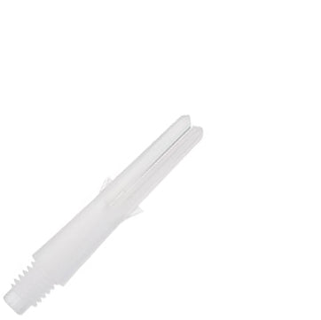 L-STYLE L-SHAFT LOCKED DART SHAFTS - MILKY WHITE