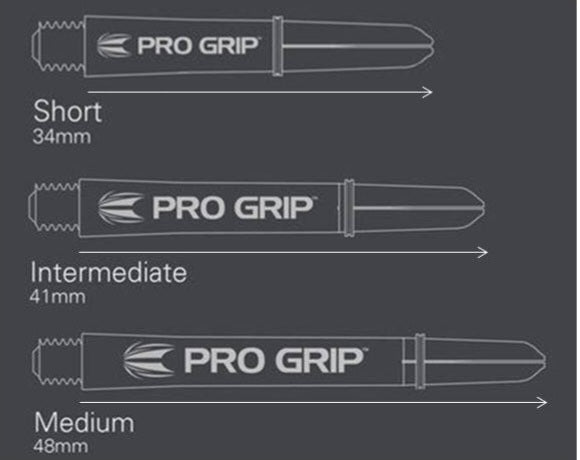 Target Pro Grip Nylon Dart Shafts - Aqua