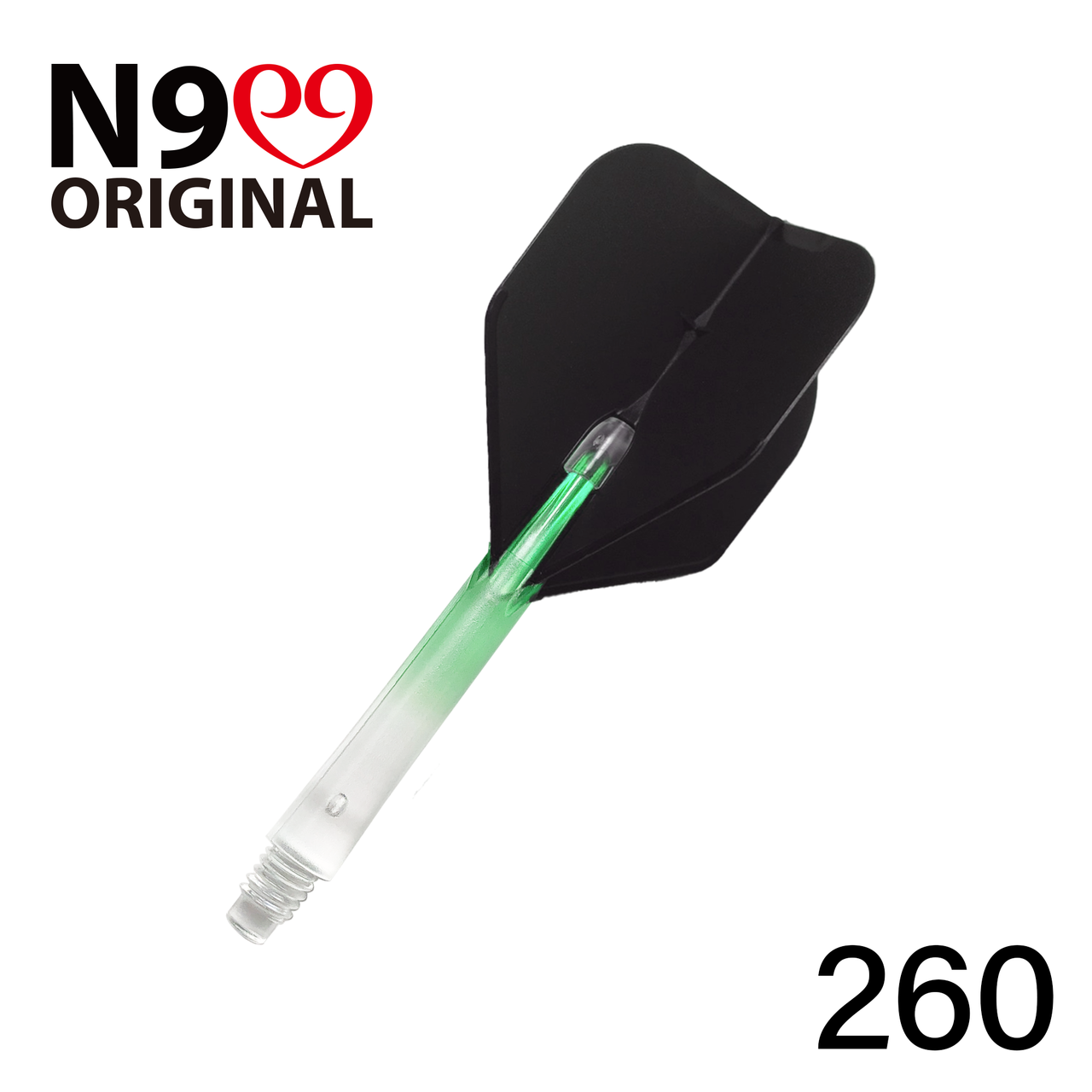 L-Style Natural 9 L-Shafts Green