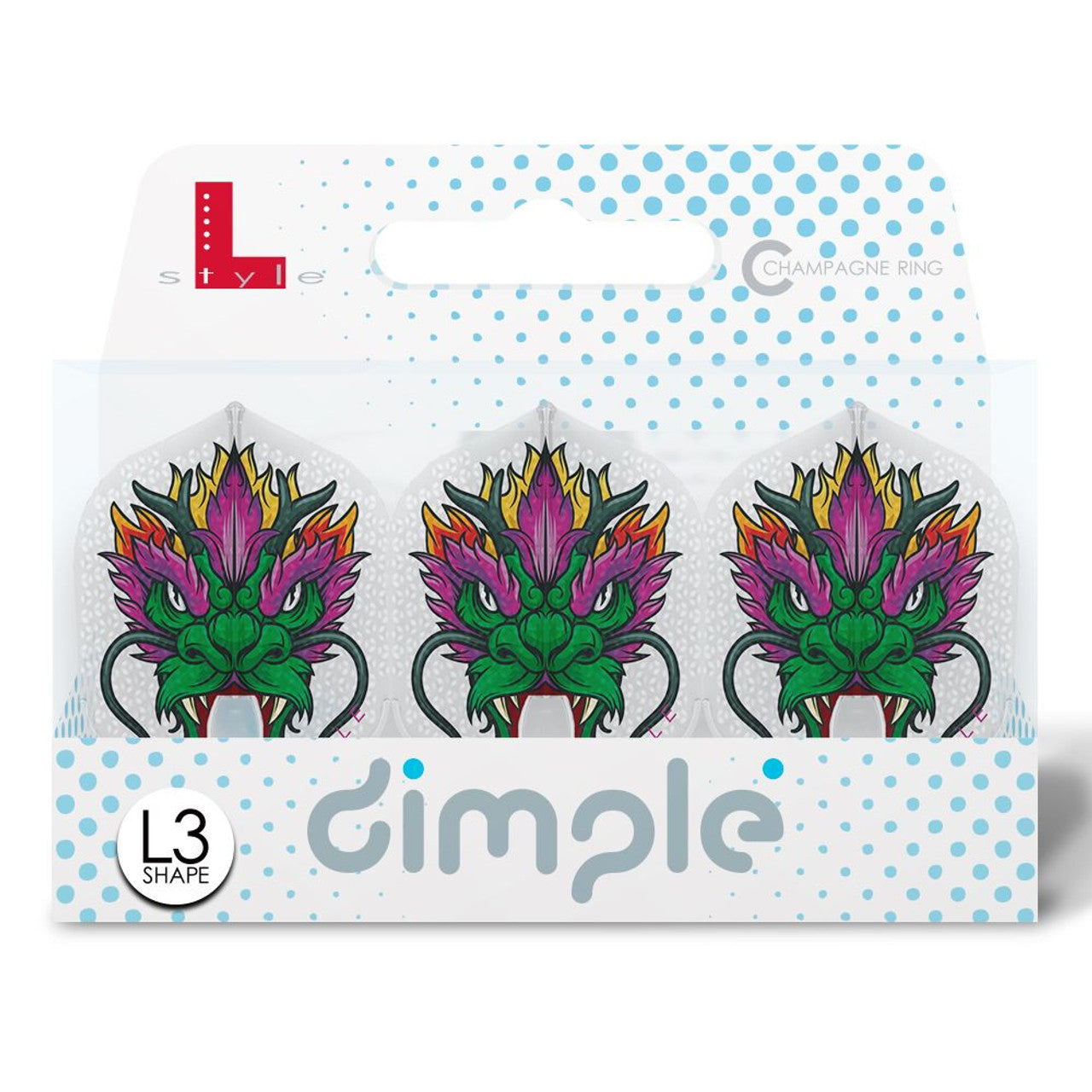 L3 DIMPLE PRO Shape - Jules van Dongen Ver.1 Champagne Flight - Clear