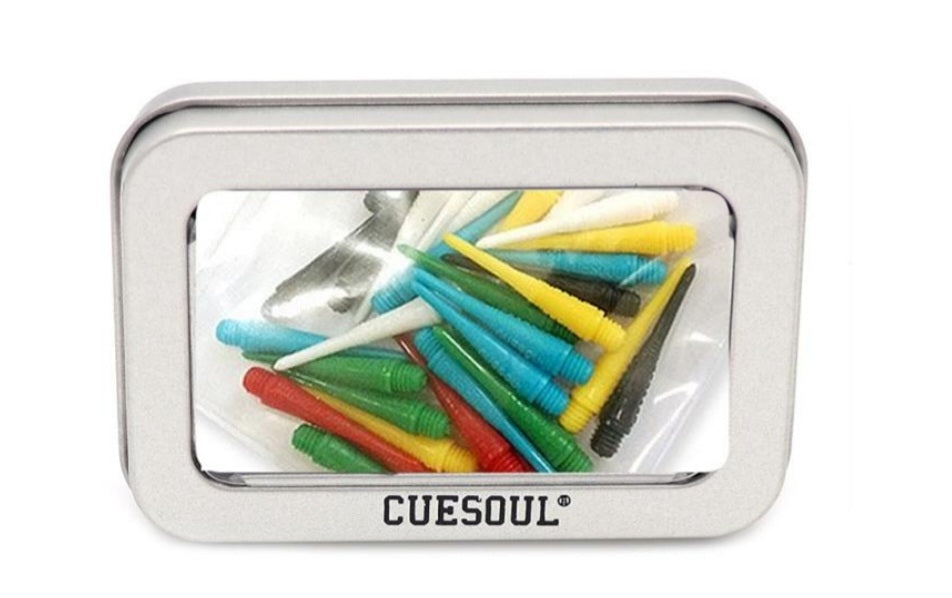 CUESOUL Durable Soft Tip with Metal case