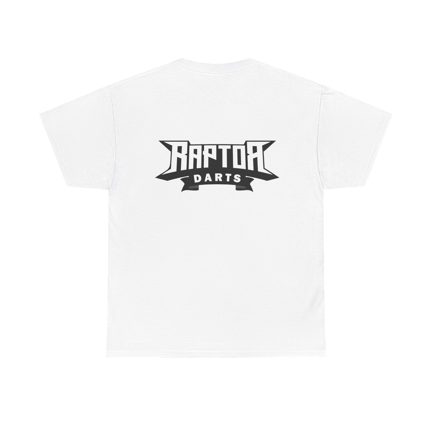 Raptor Pocket Tee - Fun Cotton Shirt for Dart Lovers, Casual Wear, Dino-Themed