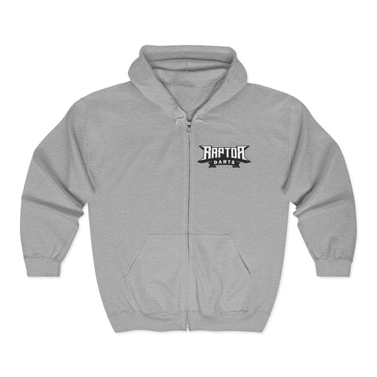 Raptor Darts Logo Unisex Heavy Blend™ Full Zip Hooded Sweatshirt