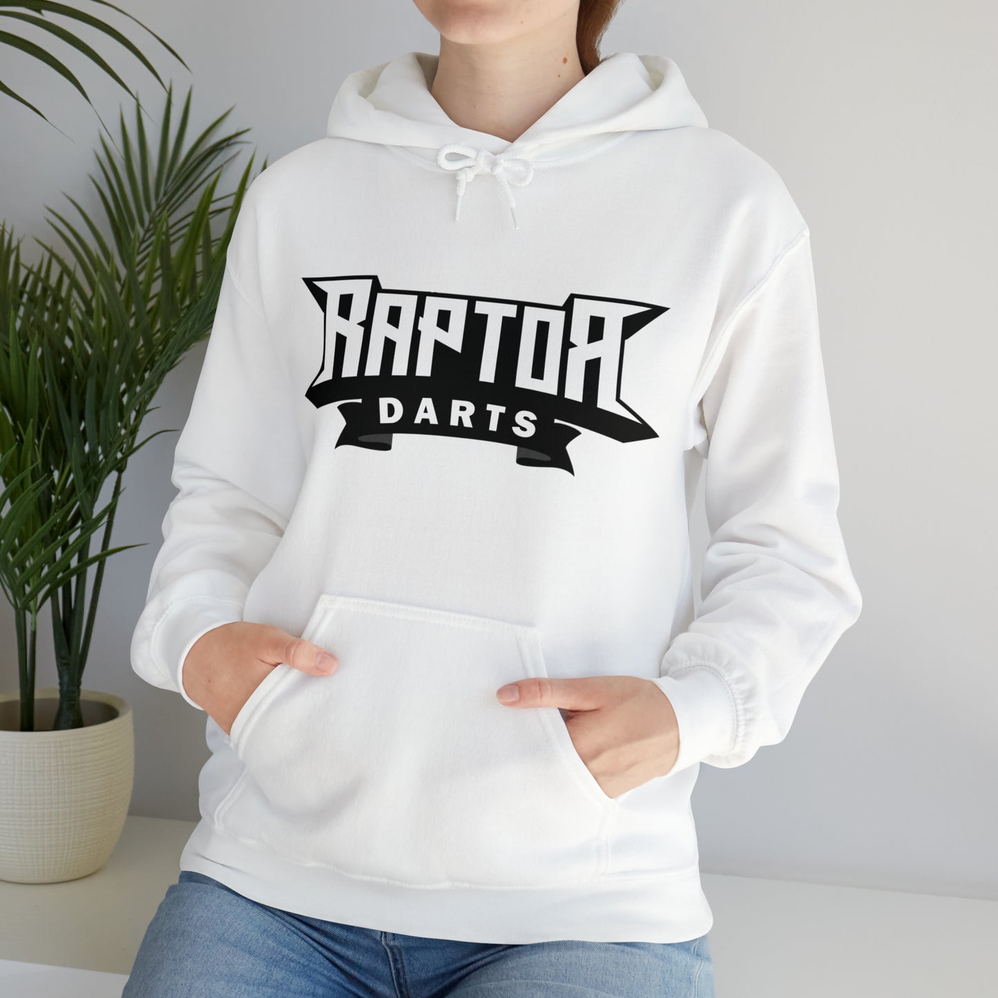 Raptor Logo and Claws Unisex Heavy Blend™ Hooded Sweatshirt