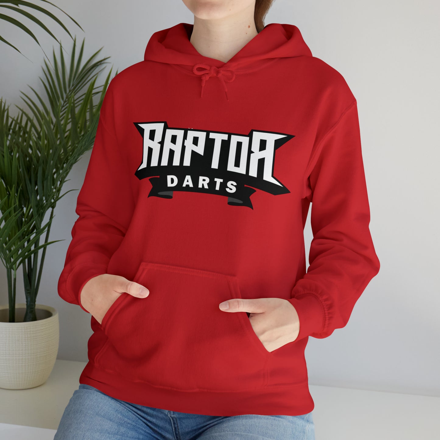 Raptor Logo and Claws Unisex Heavy Blend™ Hooded Sweatshirt