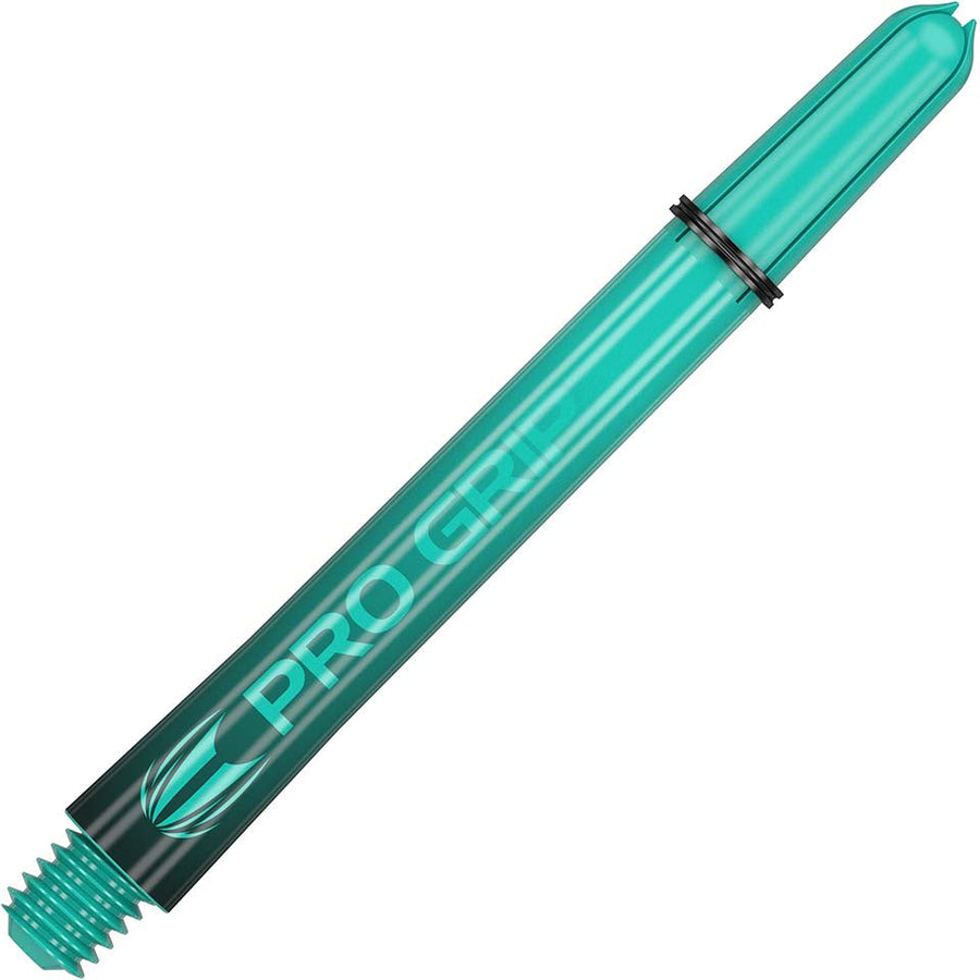 Target Pro Grip Nylon Dart Shafts -Black & Aqua