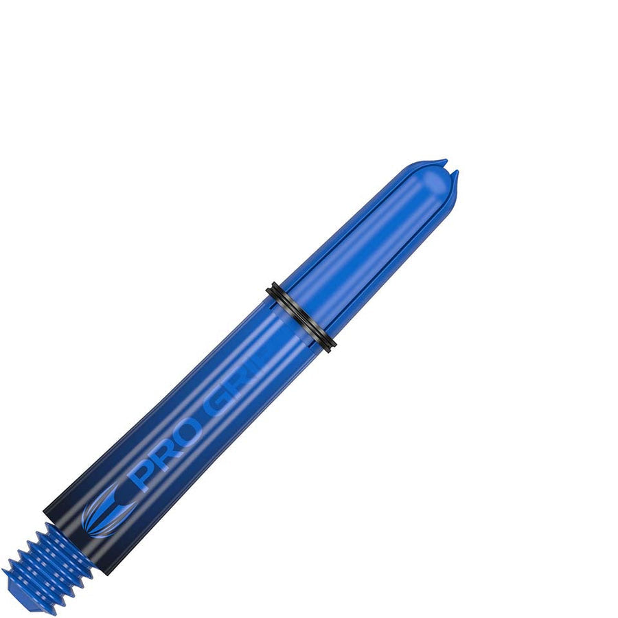 Target Pro Grip Nylon Dart Shafts -Black & Blue