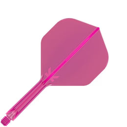 Target K-Flex Flight System - No2 Neon Pink