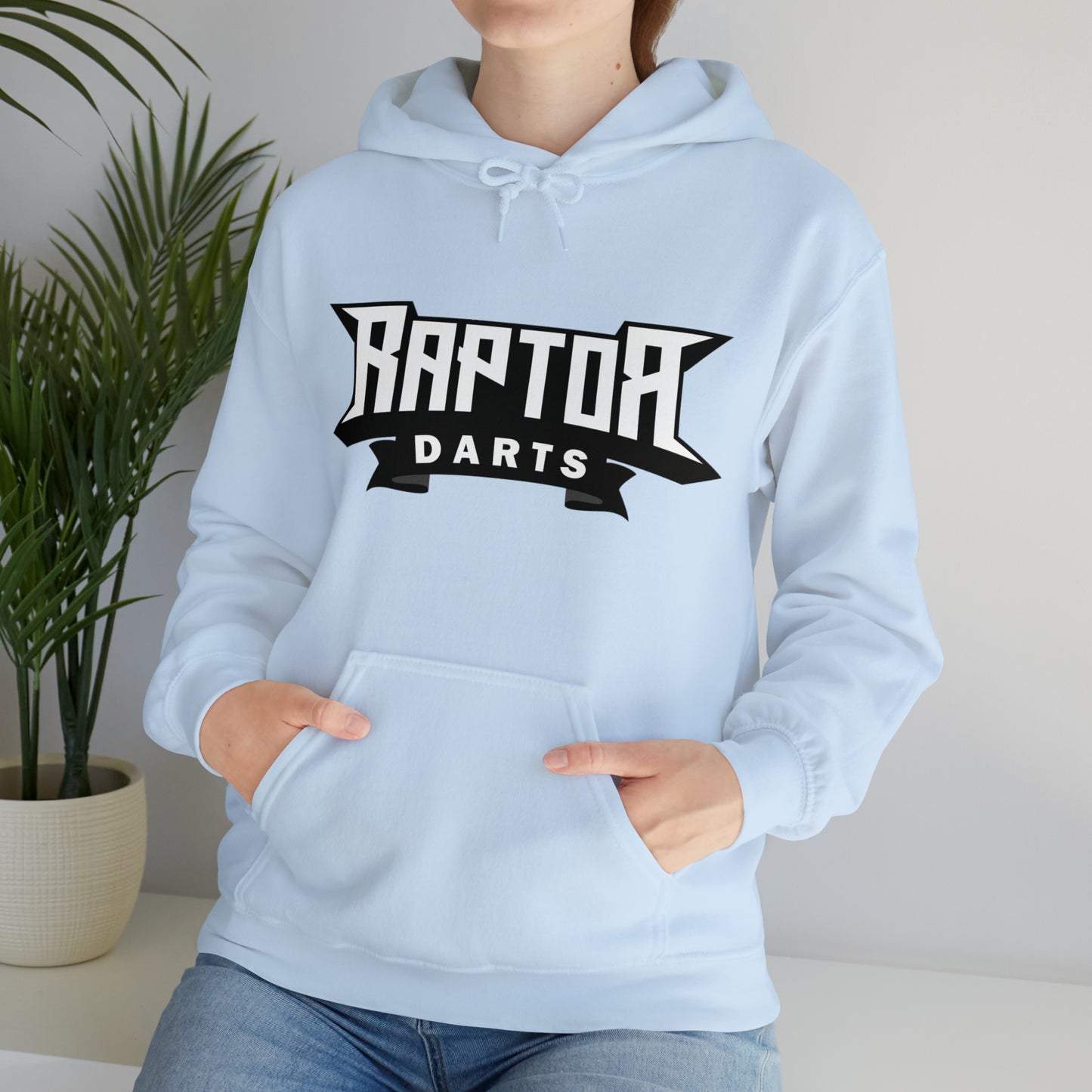 Raptor Logo and Claws Unisex Heavy Blend™ Hooded Sweatshirt