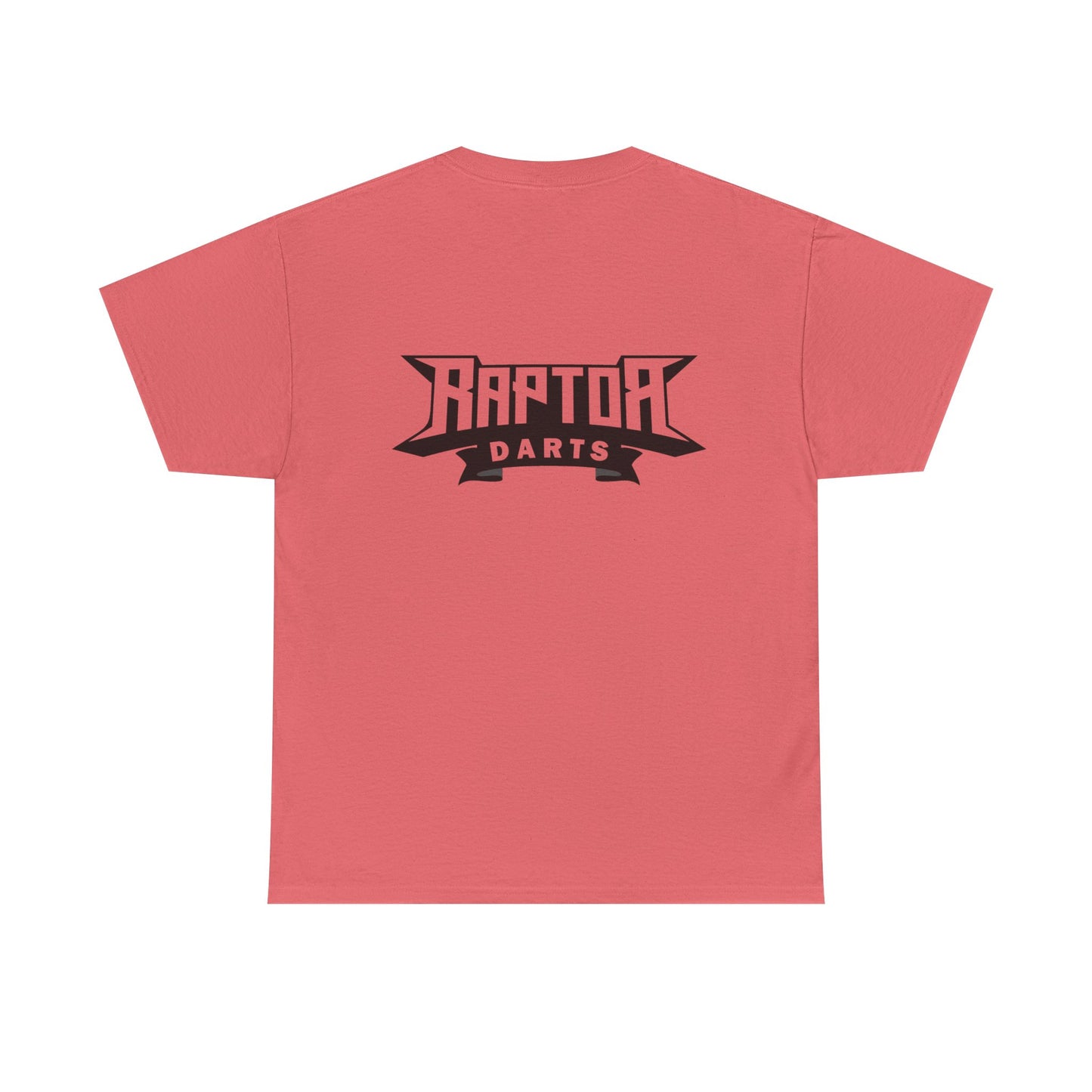 Raptor Pocket Tee - Fun Cotton Shirt for Dart Lovers, Casual Wear, Dino-Themed