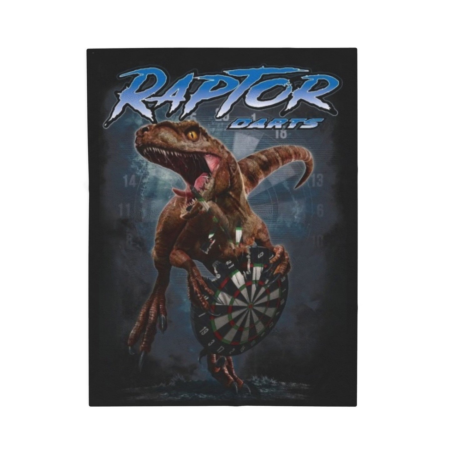 Raptor Darts Velveteen Plush Blanket, Soft Plush Gift,