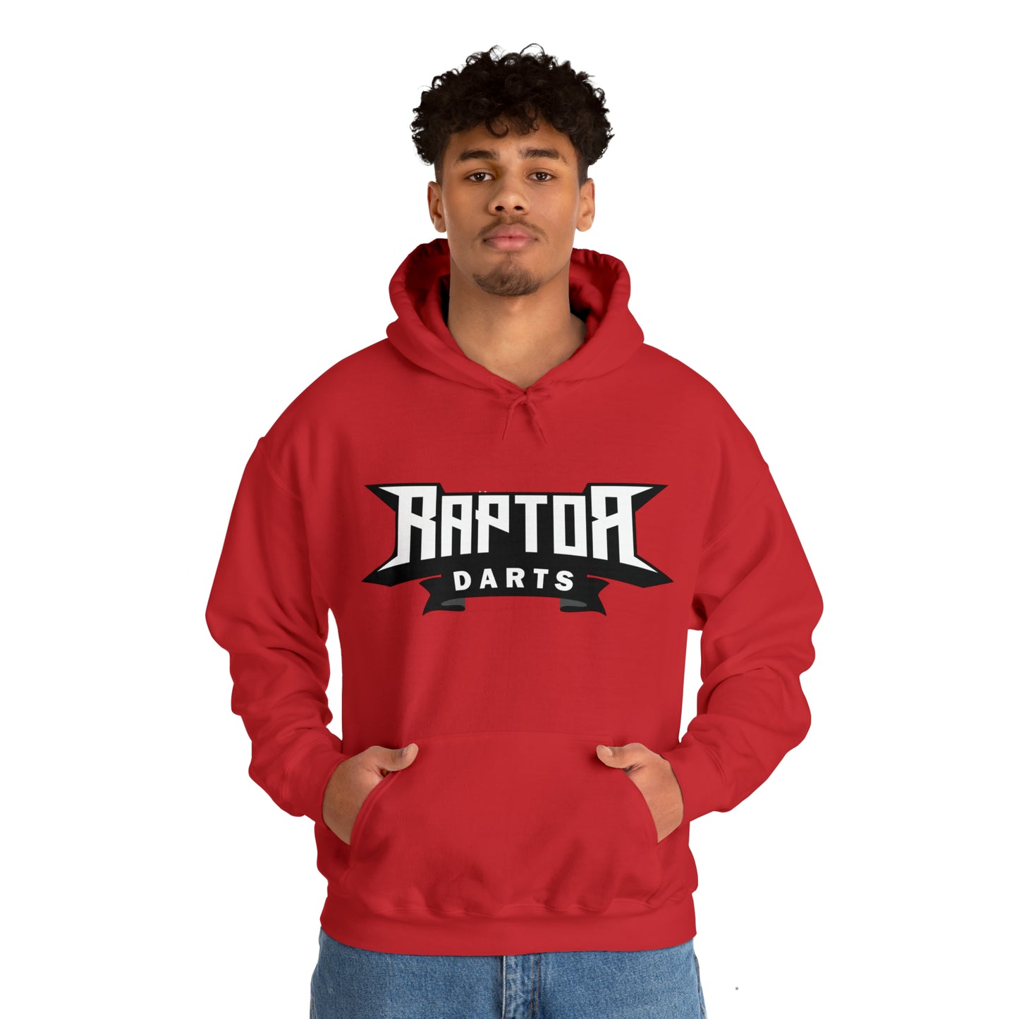 Raptor Logo and Claws Unisex Heavy Blend™ Hooded Sweatshirt