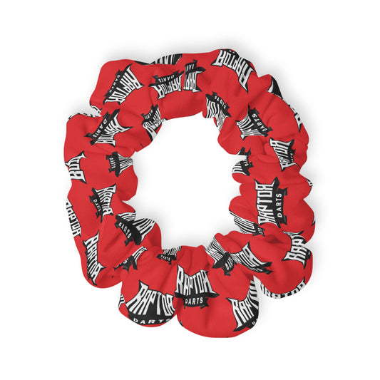 Raptor Darts Logo Scrunchie Red