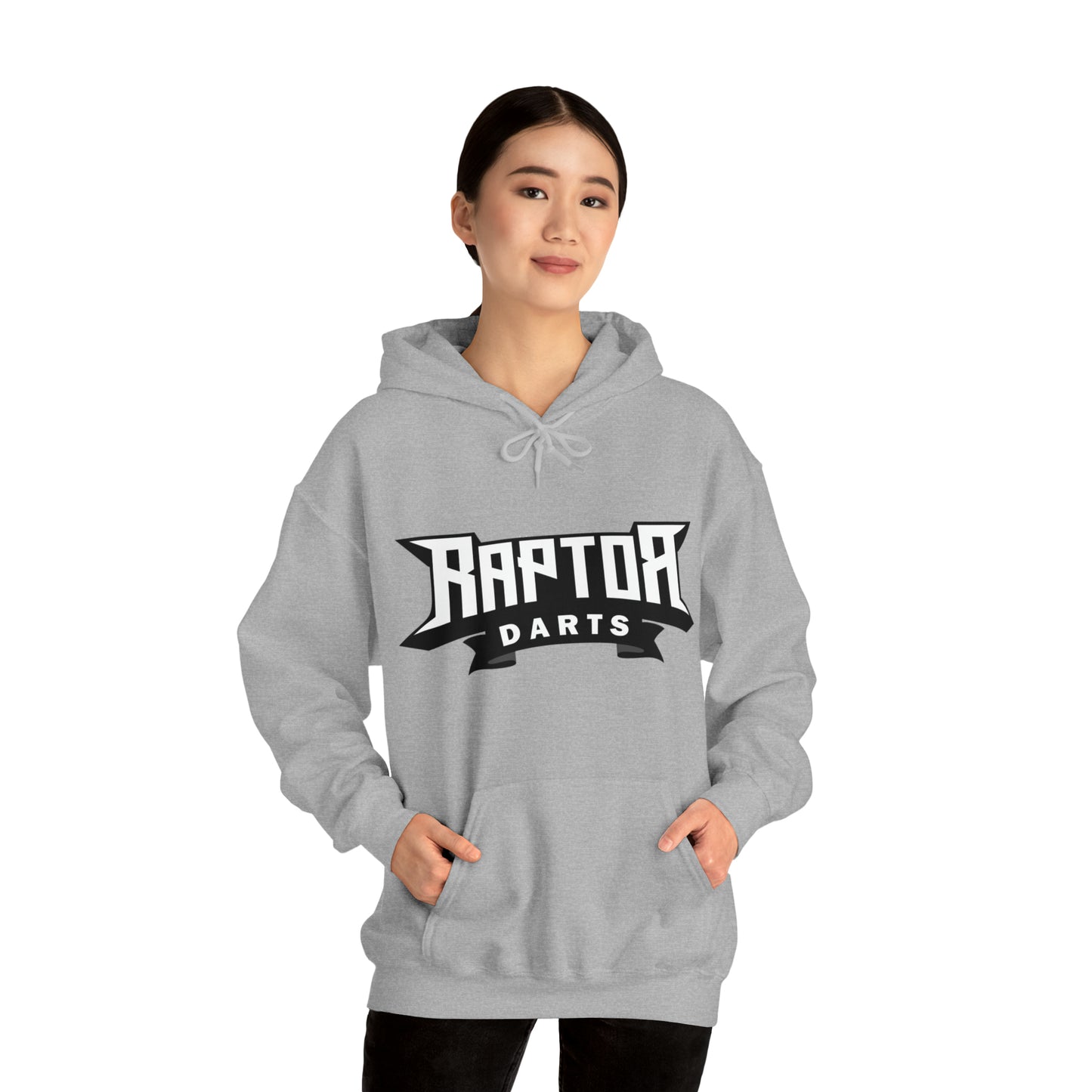 Raptor Logo and Claws Unisex Heavy Blend™ Hooded Sweatshirt