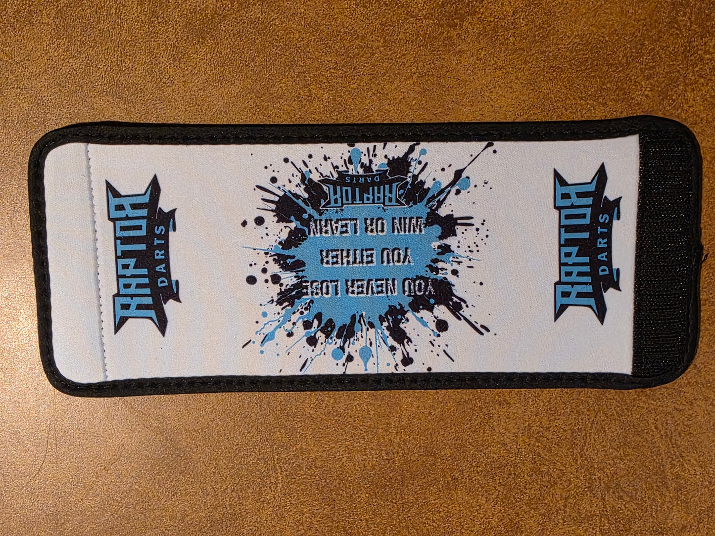 Raptor Darts Velcro wrap Can/Bottle Koozie