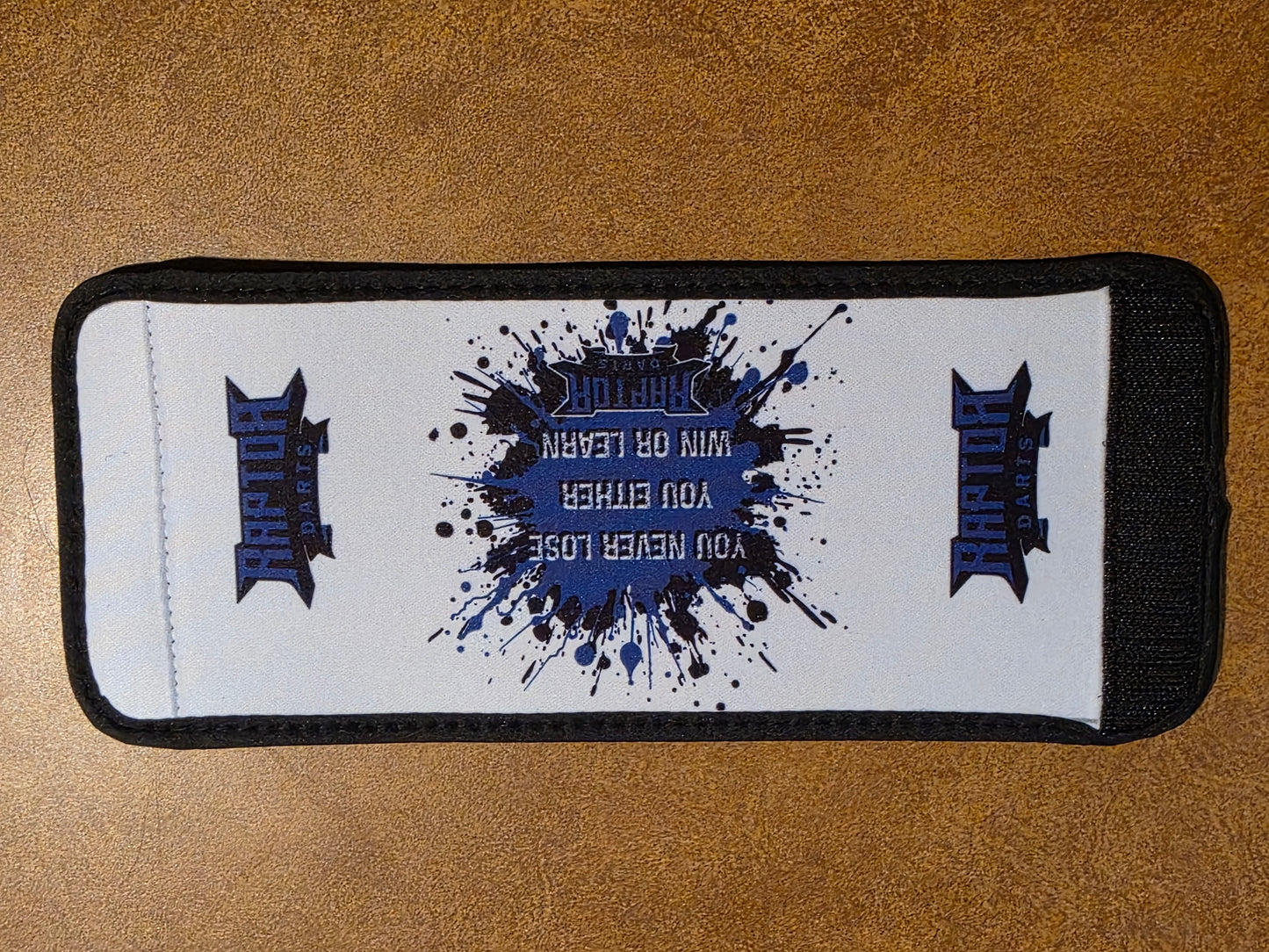 Raptor Darts Velcro wrap Can/Bottle Koozie