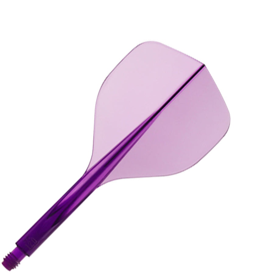 Condor Axe 120 Flight System - Standard Clear Purple