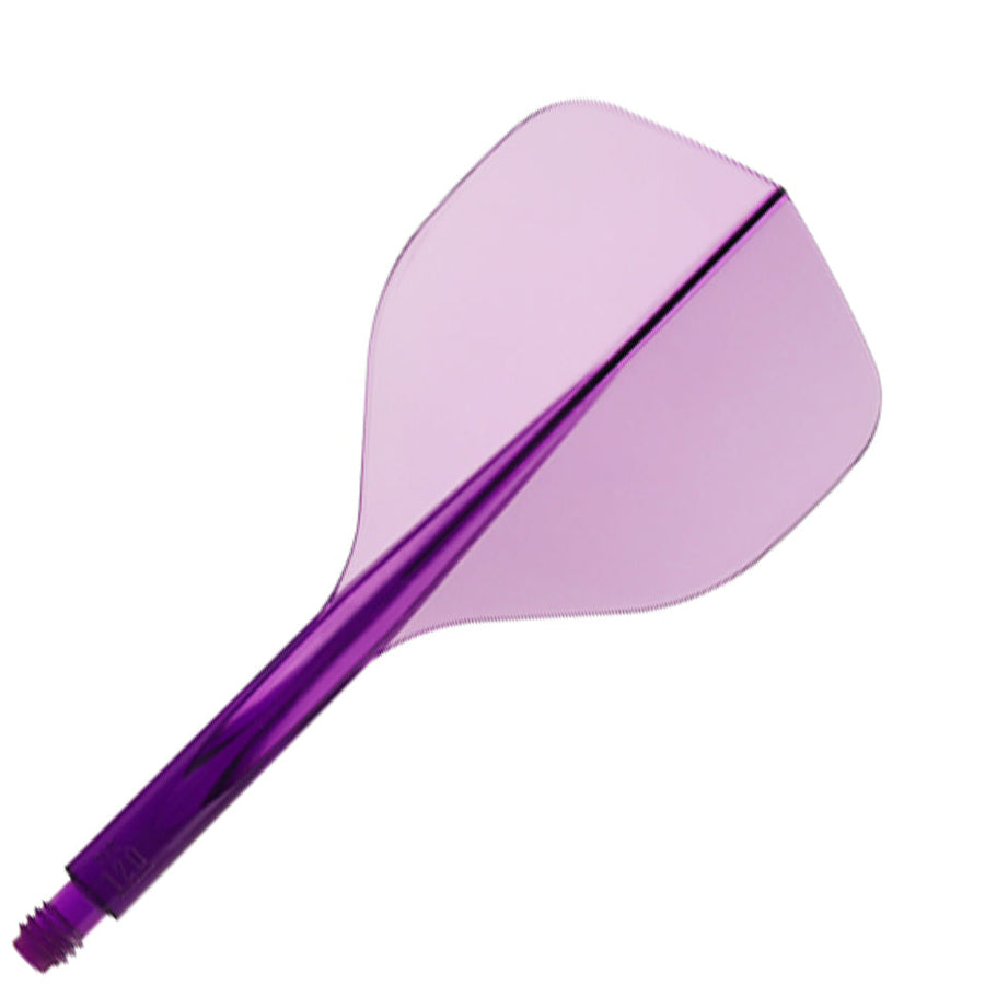 Condor Axe 120 Flight System - Standard Clear Purple