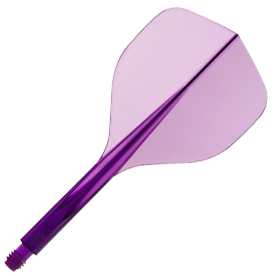 Condor Axe 120 Flight System - Standard Clear Purple