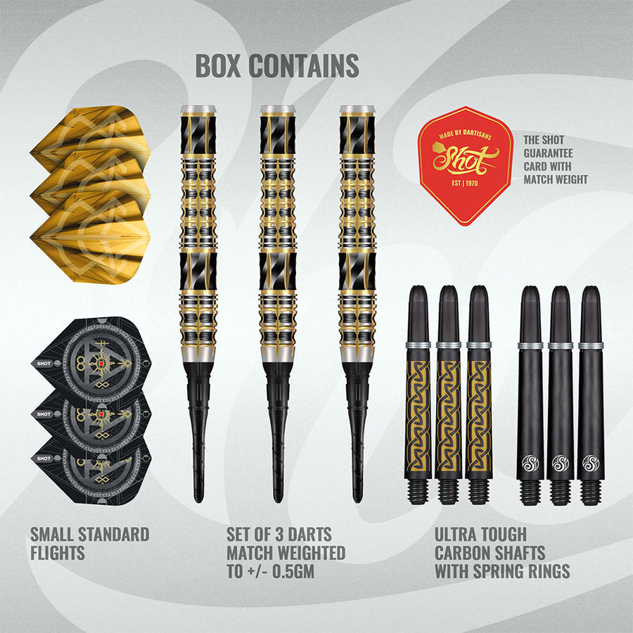 Shot Alchemy Auro Soft Tip Darts - 20g