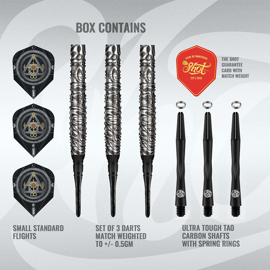 Shot Alchemy Runstel Soft Tip Darts - 20g