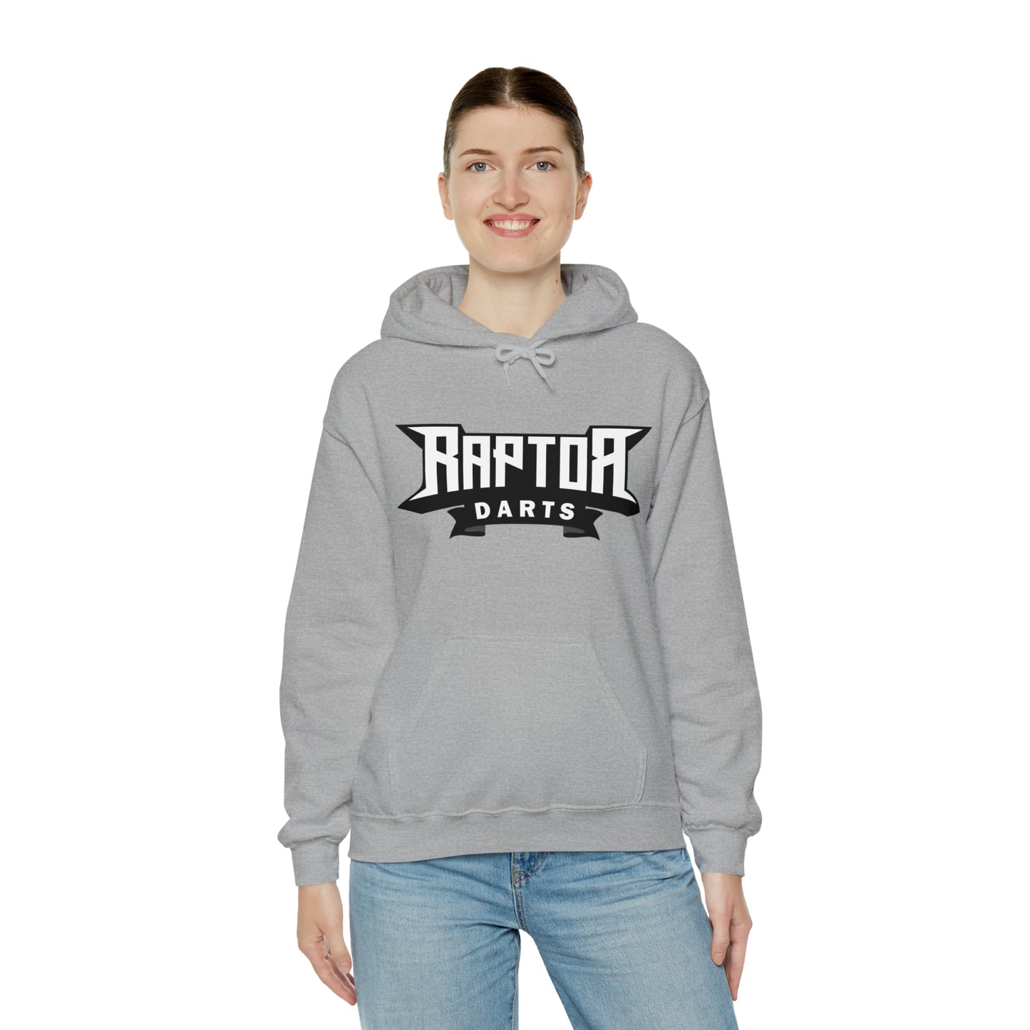 Raptor Logo and Claws Unisex Heavy Blend™ Hooded Sweatshirt