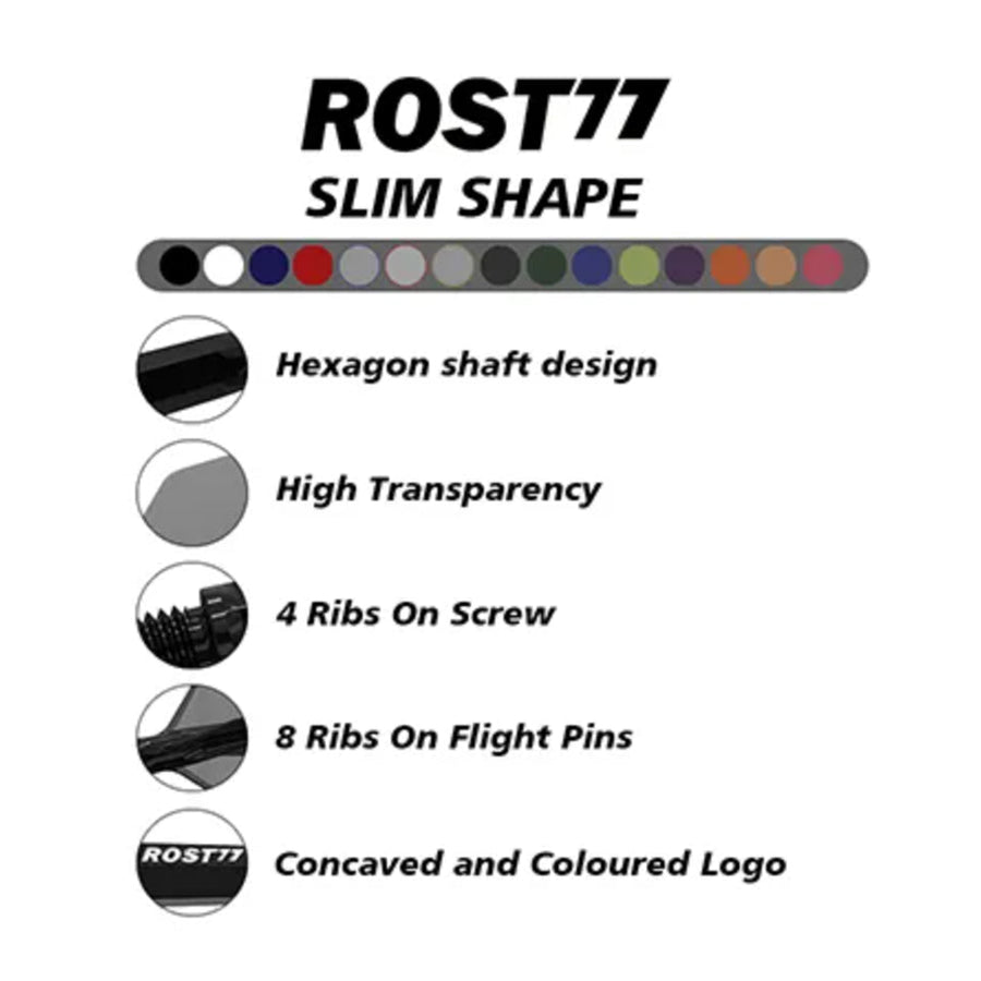Cuesoul Rost 77 Integrated Slim Red